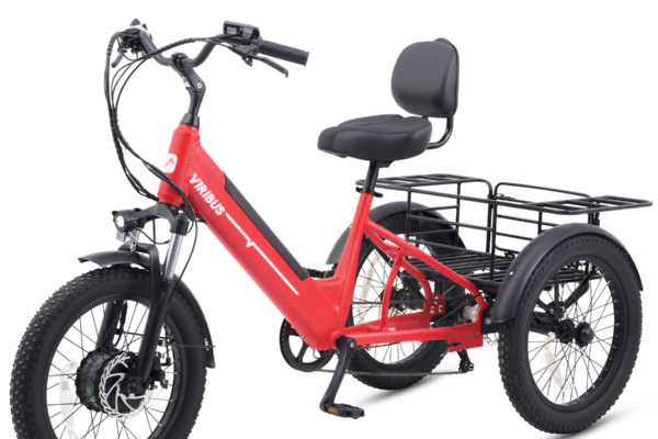 The Perfect Blend of Comfort and Safety - Viribus SC5 Fat Tire Electric Tricycle