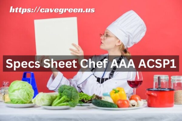 Specs Sheet Chef AAA ACSP1