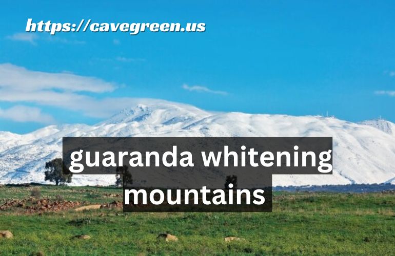 guaranda whitening mountains